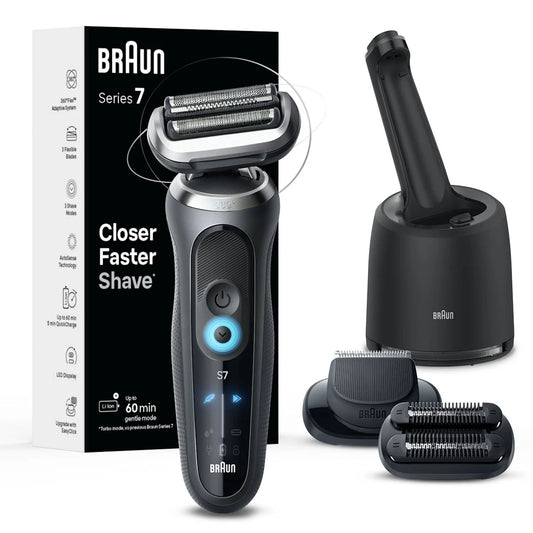 Electric Shaver with Beard and Stubble Trimmer Series 7, 7085cc